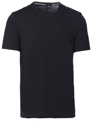 Чёрная футболка BOSS: фото - Invogue